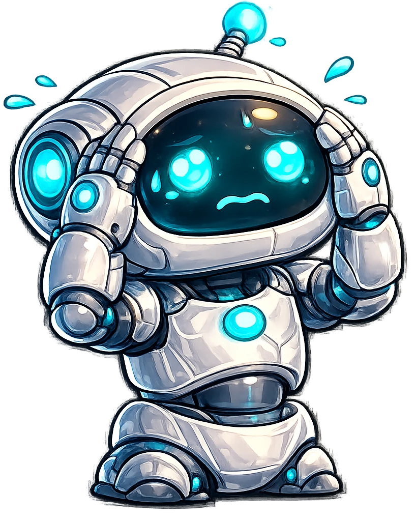 Confused robot